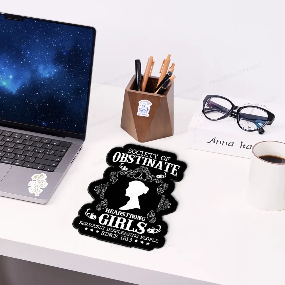 Pagewings Society Of Obstinate Headstrong Girls Mouse Pad