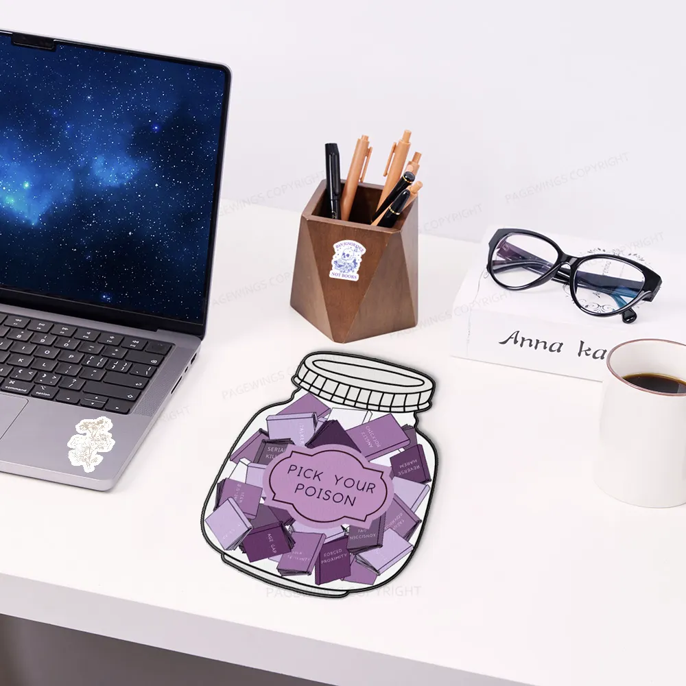 Pagewings Pick Your Poison Mouse Pad