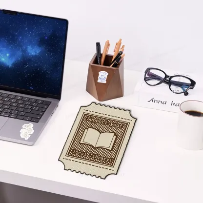 Pagewings Support Your Local Library Mouse Pad