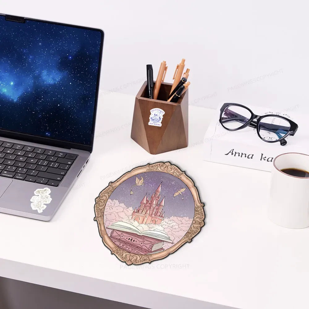 Pagewings Magic Books Mouse Pad