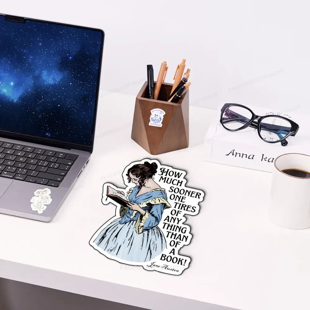 Pagewings Any Thing Than Of A Book Mouse Pad