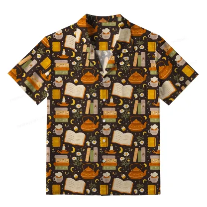 Pagewings Open A Book Open Your Mind Unisex Hawaiian Shirt