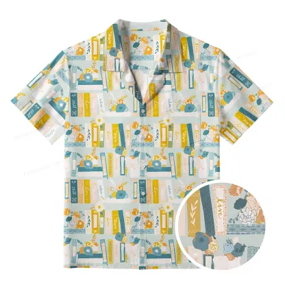Pagewings Always Carry a Book Unisex Hawaiian Shirt