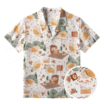 Pagewings It's A Good Day To Read A Book Unisex Hawaiian Shirt