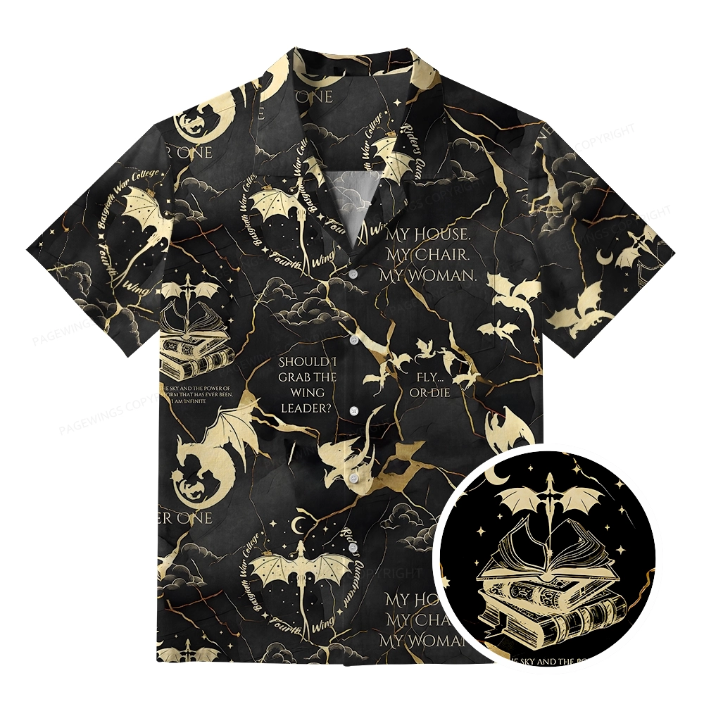 Pagewings Fly Or Die Unisex Hawaiian Shirt