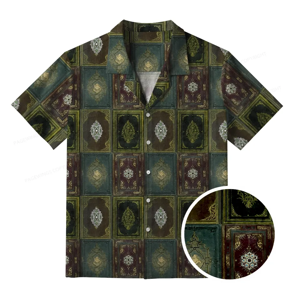 Pagewings The Reader Unisex Hawaiian Shirt
