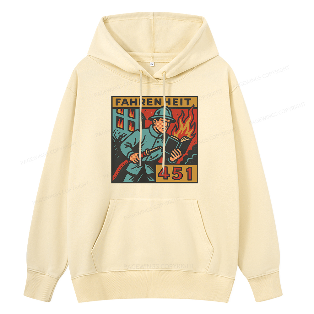 Pagewings Literature 451 Unisex Classic Hoodie