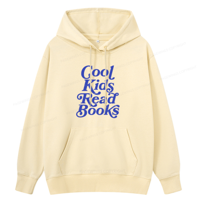 Pagewings Cool Kids Read Books Unisex Classic Hoodie
