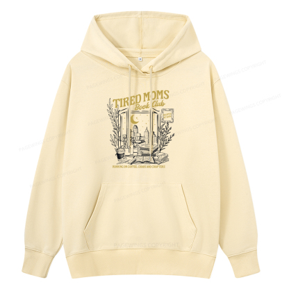 Pagewings Tired Moms Book Club Unisex Classic Hoodie