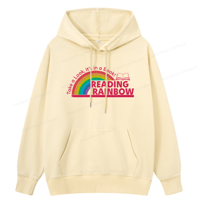 Pagewings Reading Rainbow Unisex Classic Hoodie