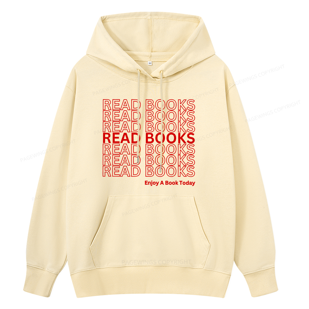 Pagewings Read Books Librarian Unisex Classic Hoodie