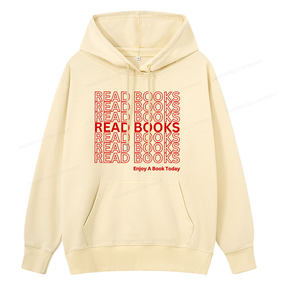 Pagewings Read Books Librarian Unisex Classic Hoodie