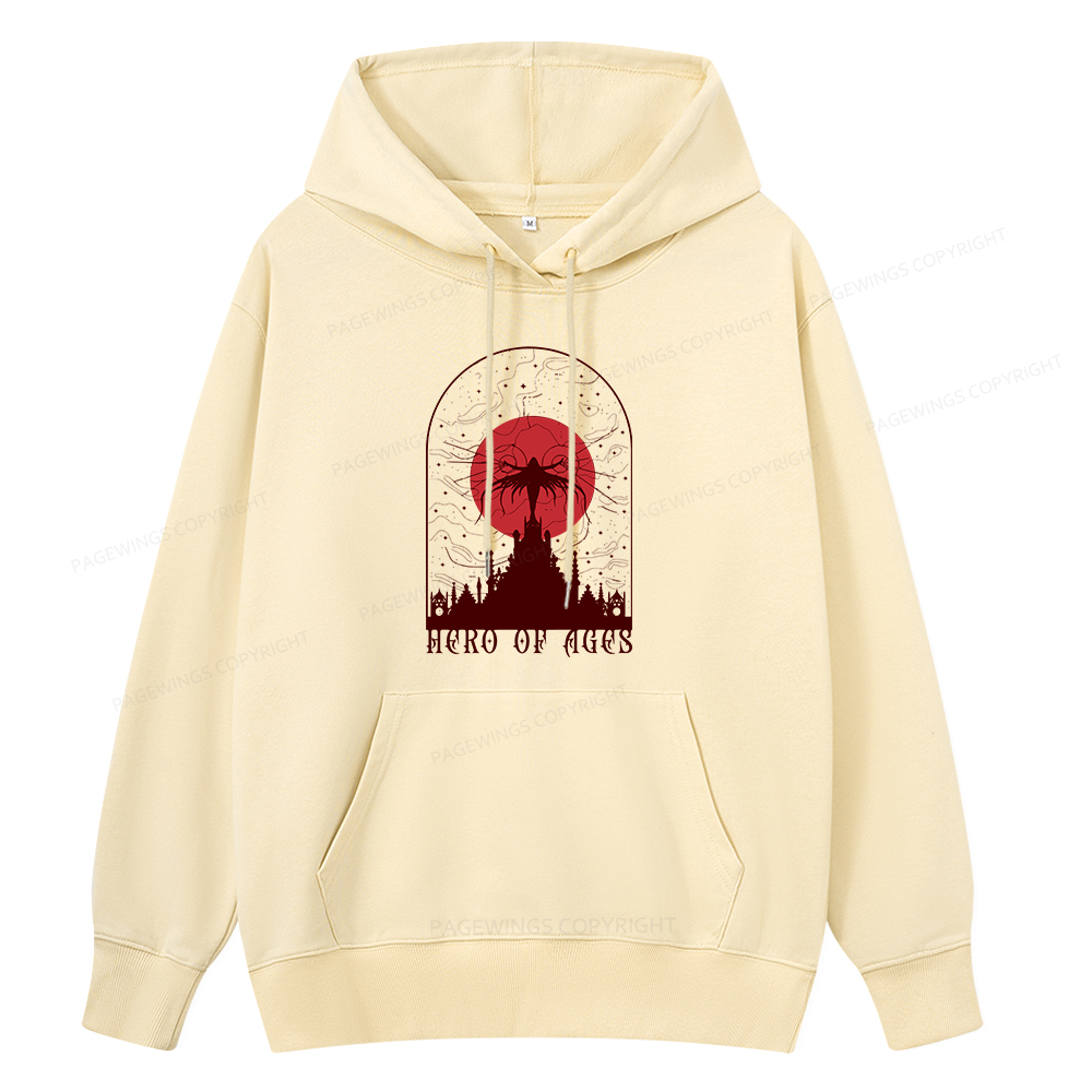 Pagewings Mist Bookish Unisex Classic Hoodie