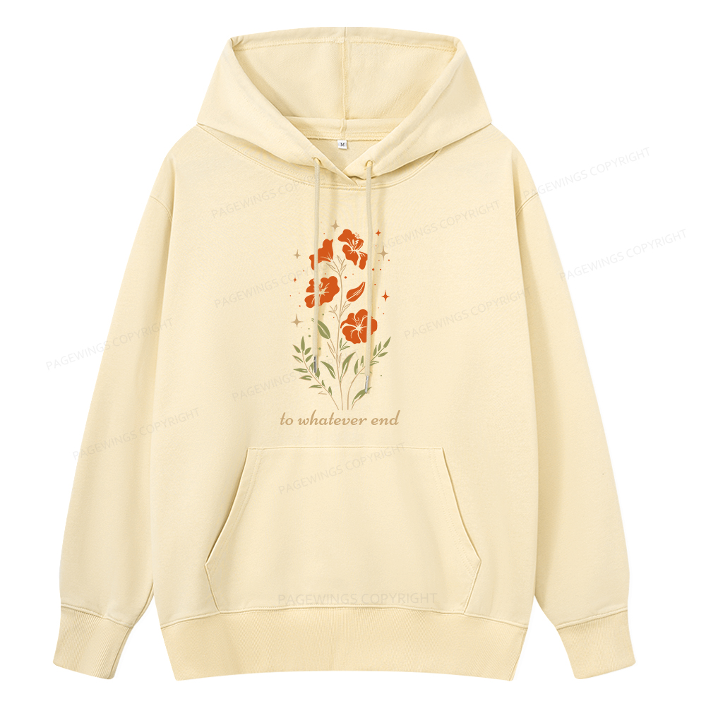 Pagewings To Whatever End Unisex Classic Hoodie