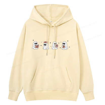 Pagewings Bookish Ghost Unisex Classic Hoodie