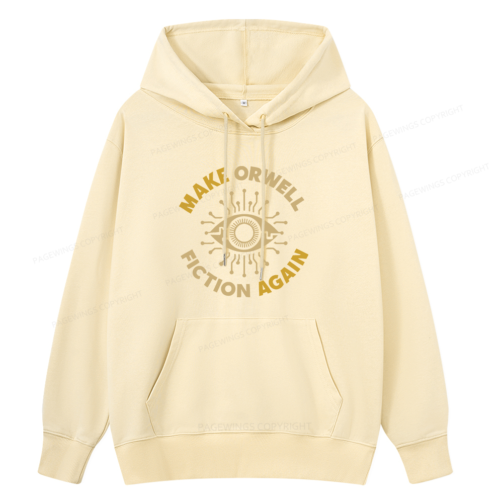 Pagewings Make Orwell Fiction Again Unisex Classic Hoodie