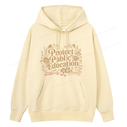 Pagewings Protect Public Education Unisex Classic Hoodie