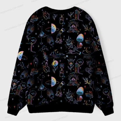 Pagewings Reading Is Magic Unisex Ugly Cardigan Sweaters