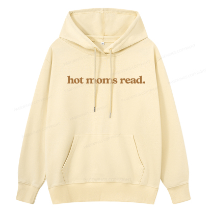 Pagewings Hot Moms Read Unisex Classic Hoodie