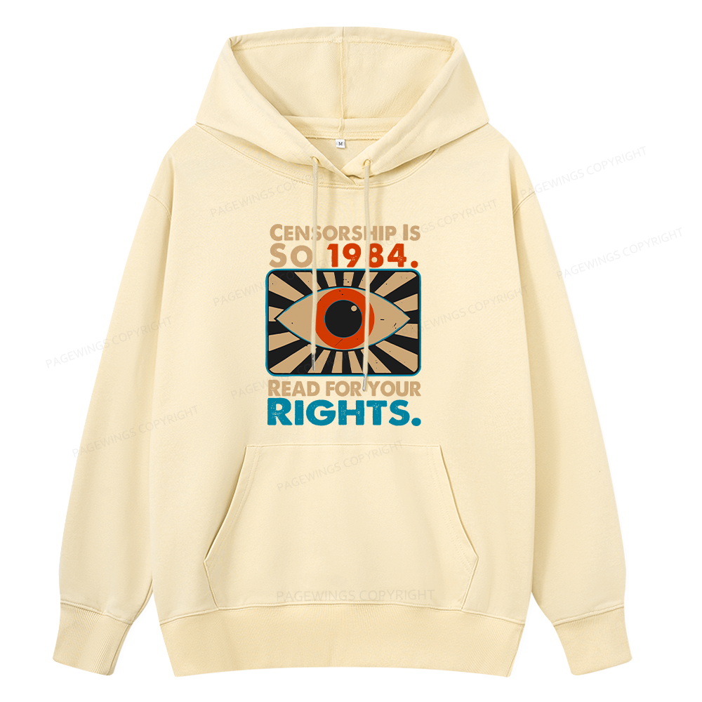 Pagewings Read For Your Rights Unisex Classic Hoodie