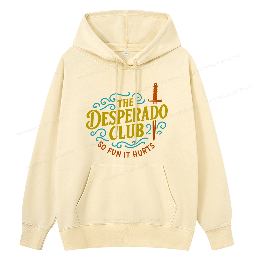 Pagewings The Desperado Club Unisex Classic Hoodie