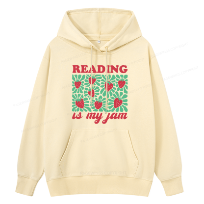 Pagewings Reading Is My Jam Unisex Classic Hoodie