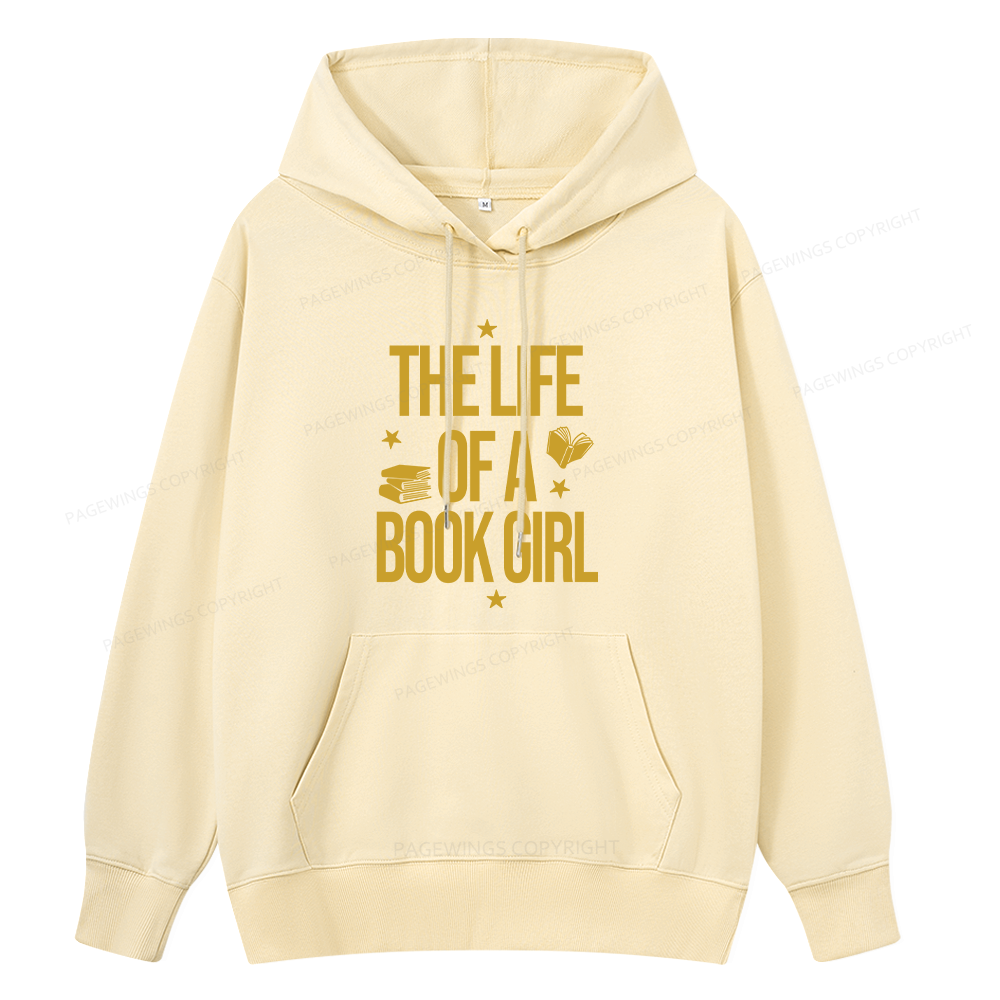 Pagewings The Life of a Book Girl Unisex Classic Hoodie