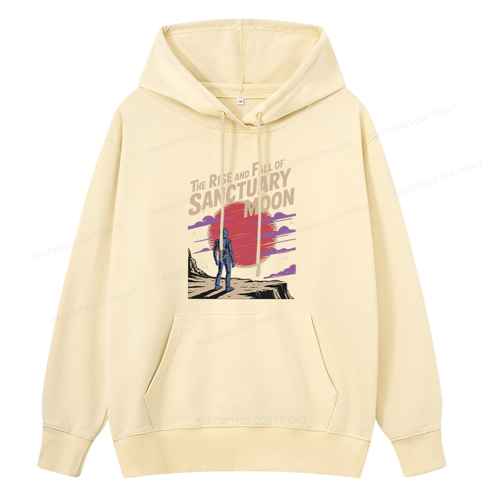 Pagewings The Rise And Fall Of Sanctuary Moon Unisex Classic Hoodie