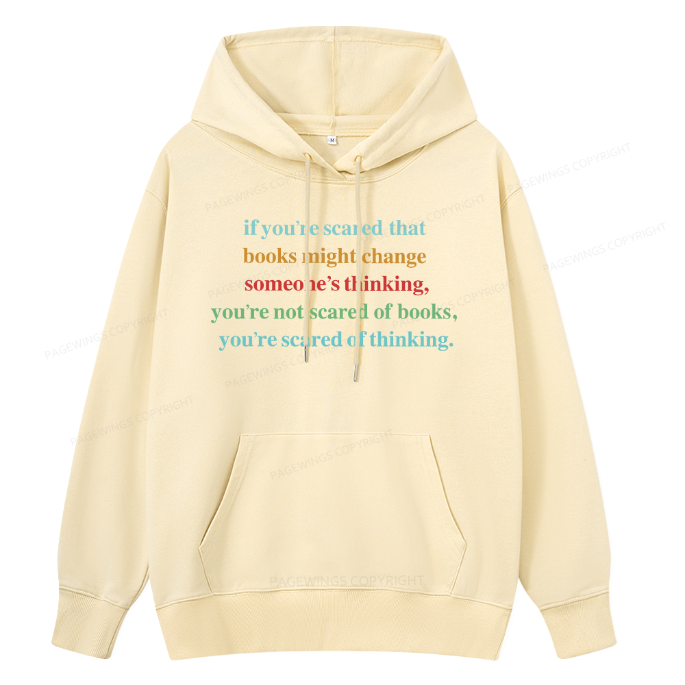 Pagewings Censorship Social Justice Shirt Booktrovert Unisex Classic Hoodie