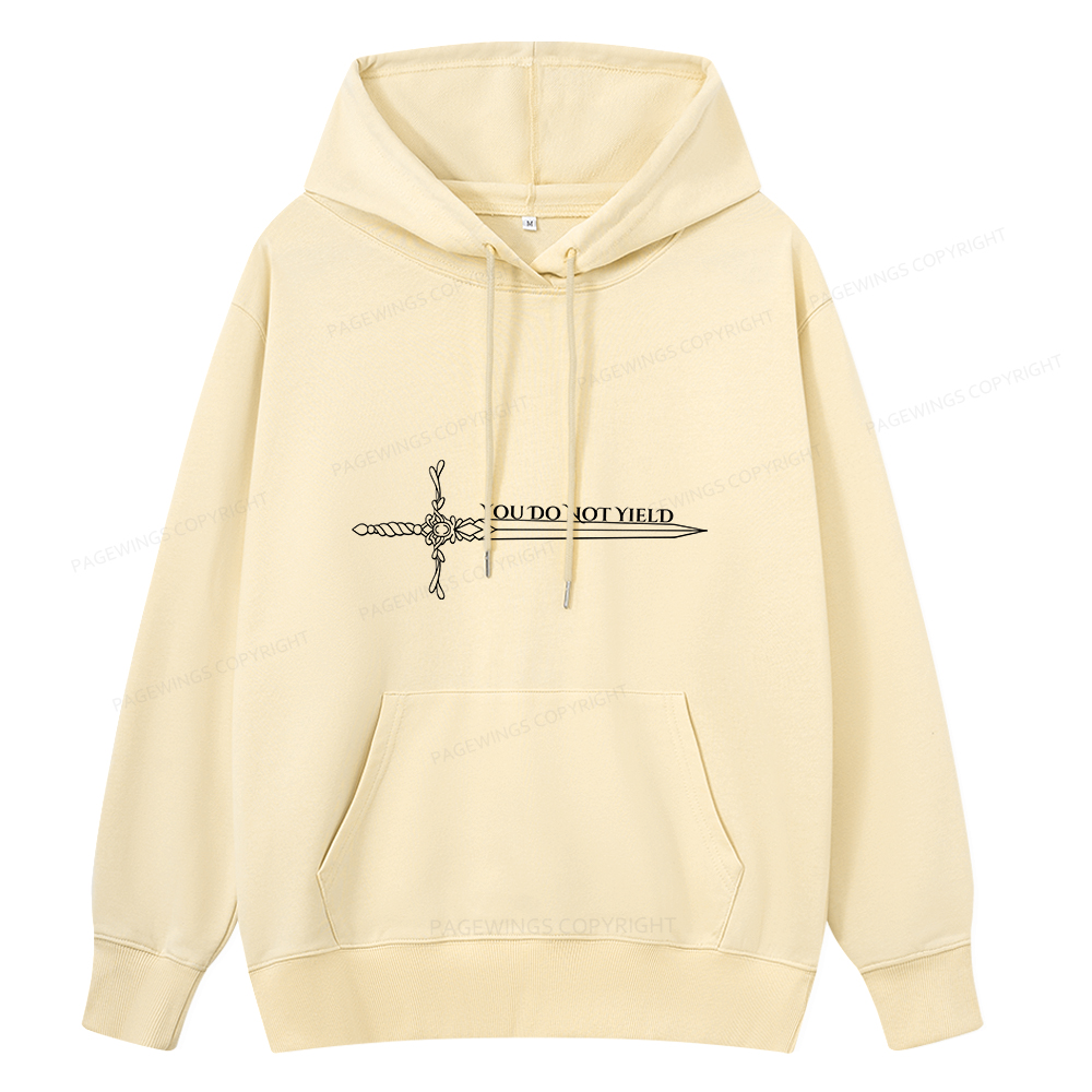 Pagewings You Do Not Yield Unisex Classic Hoodie