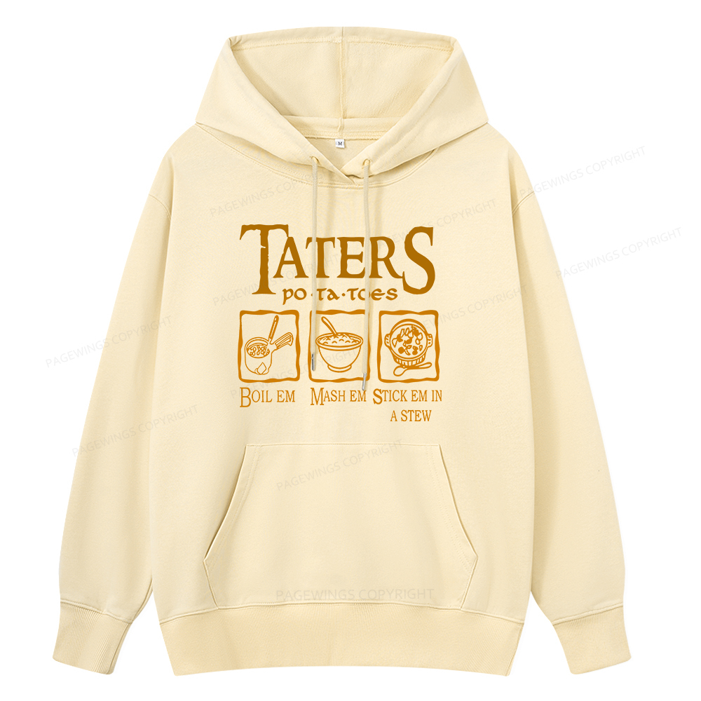 Pagewings Taters PoTaToes Unisex Classic Hoodie
