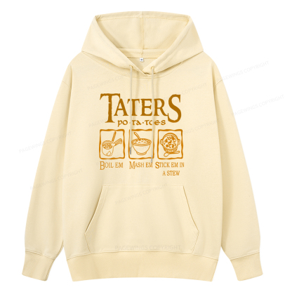 Pagewings Taters PoTaToes Unisex Classic Hoodie