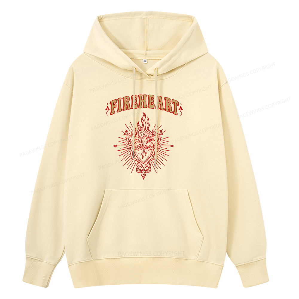 Pagewings Fireheart Unisex Classic Hoodie
