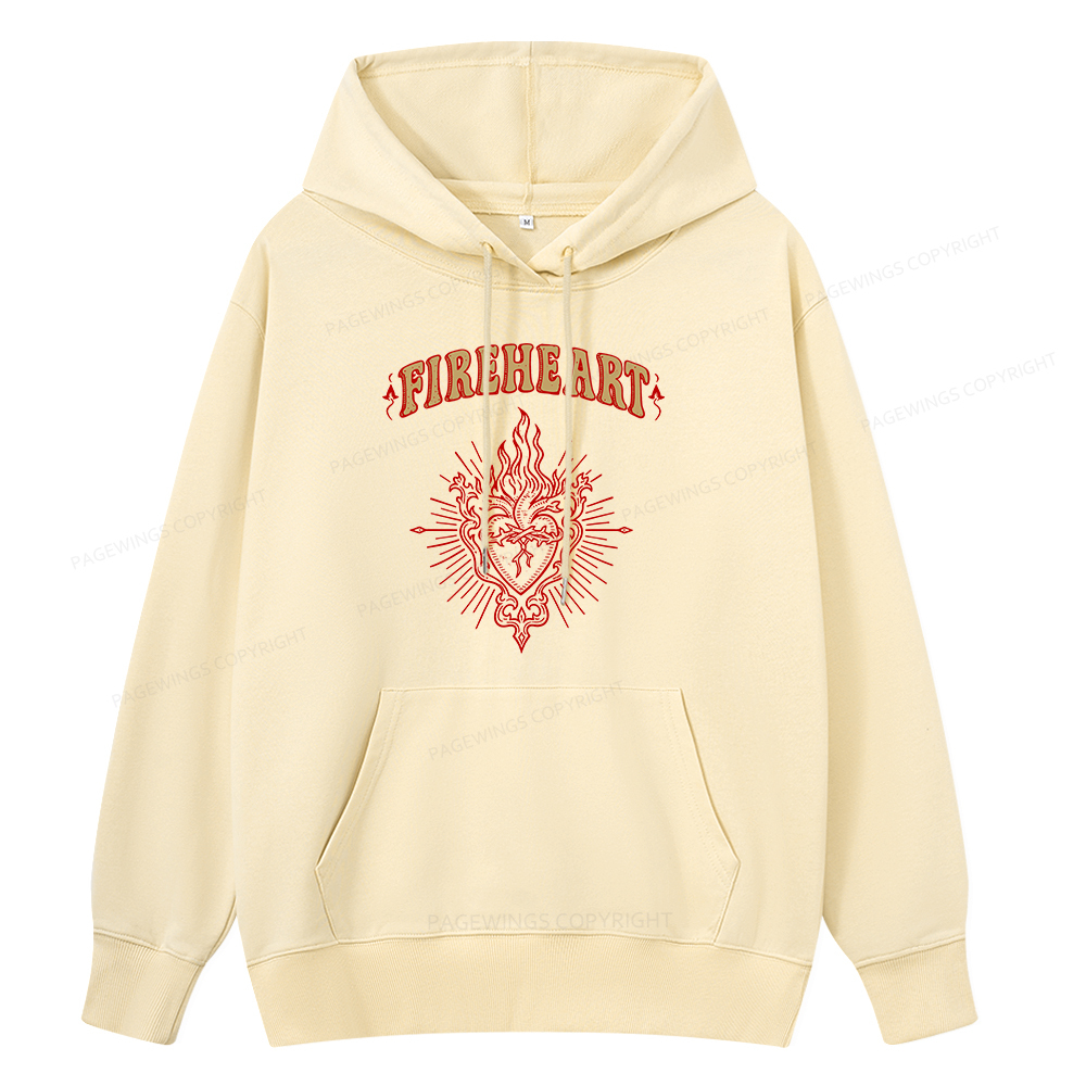 Pagewings Fireheart Unisex Classic Hoodie