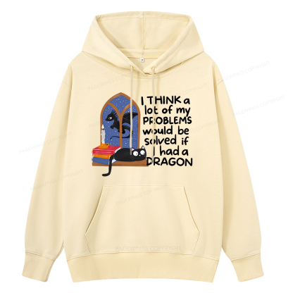 Pagewings If I Had A BookDragon Unisex Classic Hoodie