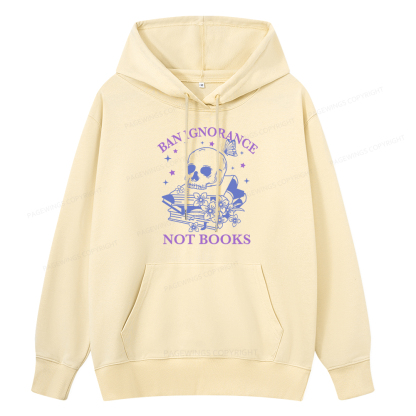 Pagewings Ban Lgnorance Not Books Unisex Classic Hoodie