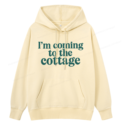 Pagewings I'm Coming To The Cottage Unisex Classic Hoodie