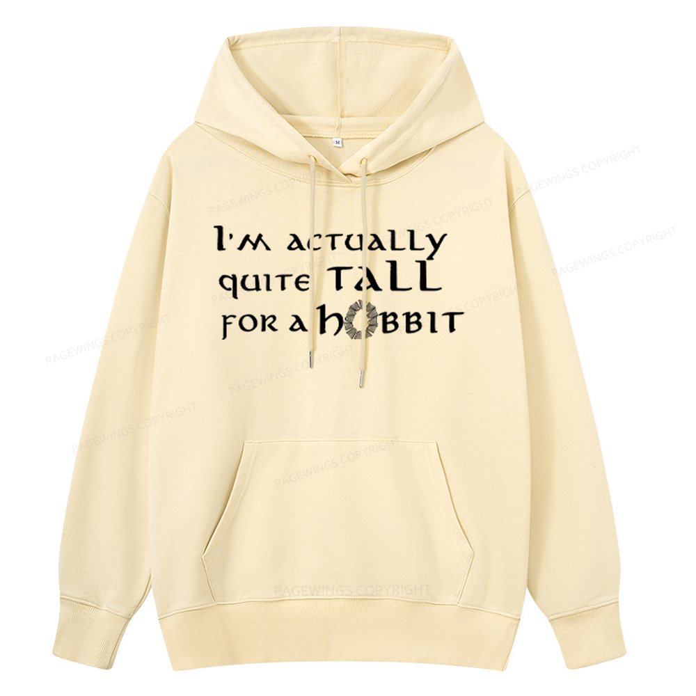 Pagewings I'm Actually Quite Tall Unisex Classic Hoodie