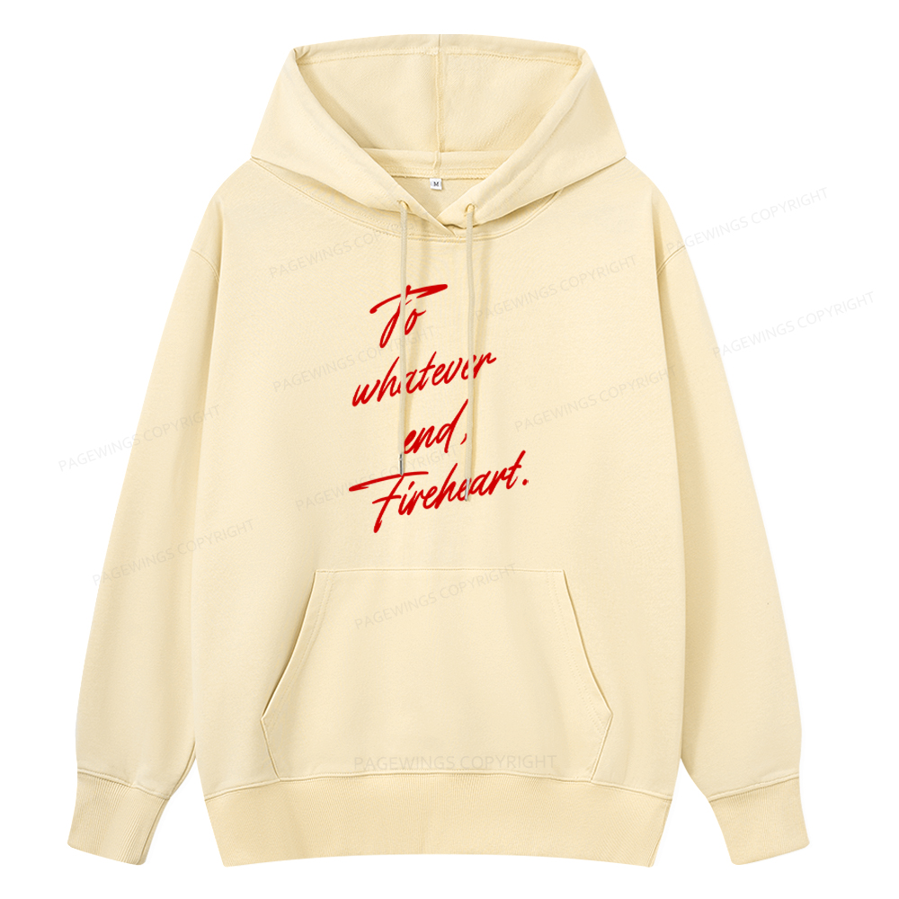 Pagewings To Whatever End Fireheart Unisex Classic Hoodie