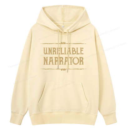 Pagewings Unreliable Narrator Unisex Classic Hoodie