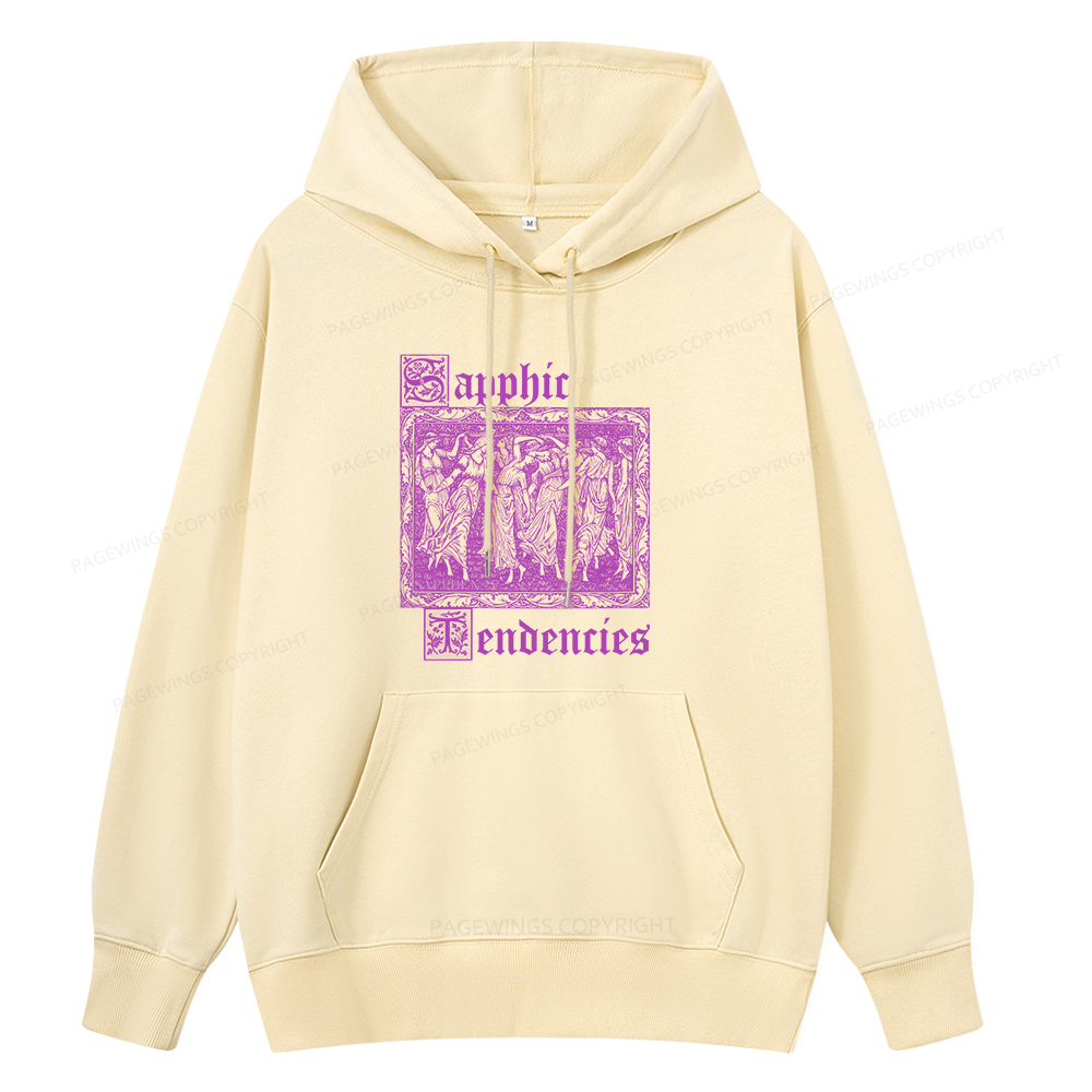 Pagewings Sapphic Tendencies Unisex Classic Hoodie