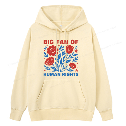 Pagewings Big Fan Of Human Rights Unisex Classic Hoodie