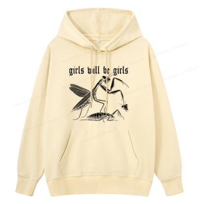 Pagewings Girls Will Be Girls Unisex Classic Hoodie