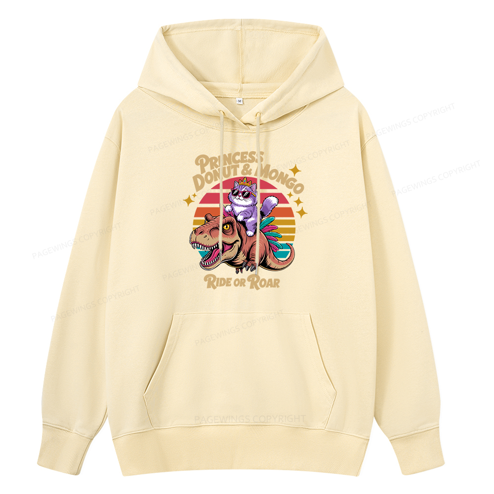 Pagewings Princess Donut & Mongo Unisex Classic Hoodie