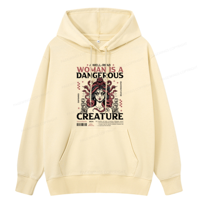 Pagewings  A Well-Read Woman is A Dangerous Creature Unisex Classic Hoodie