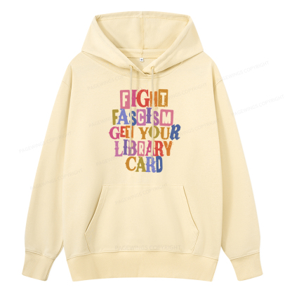 Pagewings Get Your Library Card Unisex Classic Hoodie