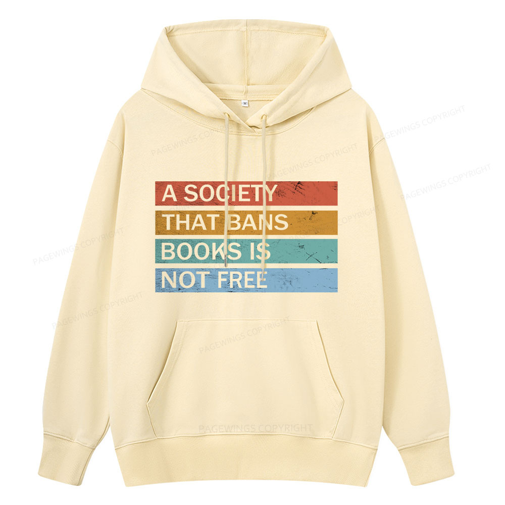 Pagewings Read Banned Books Unisex Classic Hoodie