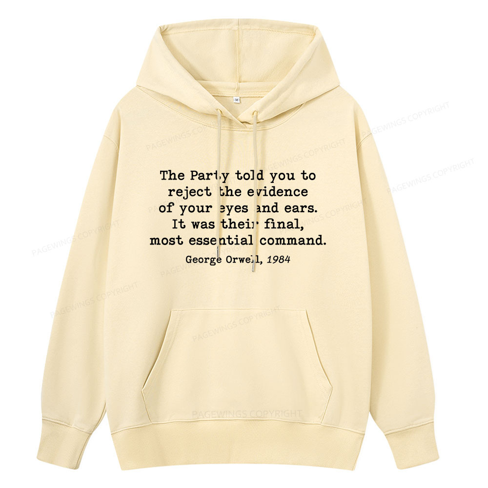 Pagewings It Was Their Final Most Essential Command Unisex Classic Hoodie
