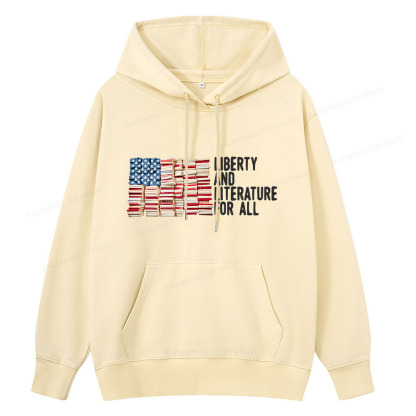 Pagewings Liberty And Literature For All Unisex Classic Hoodie