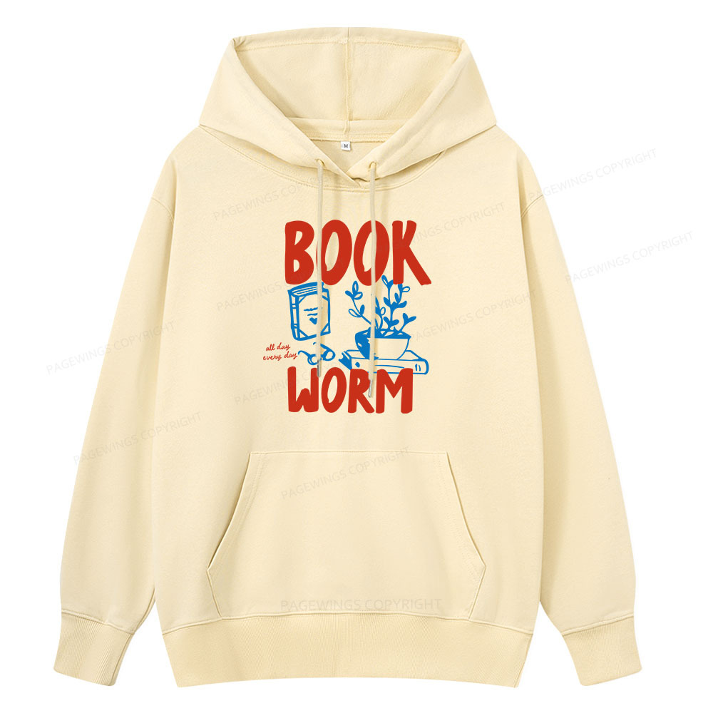 Pagewings Bookworm Unisex Classic Hoodie